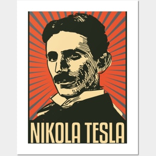 Nikola Tesla Posters and Art